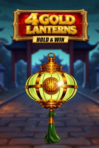 4 Gold Lanterns Hold & Win slot at Casinova Casino